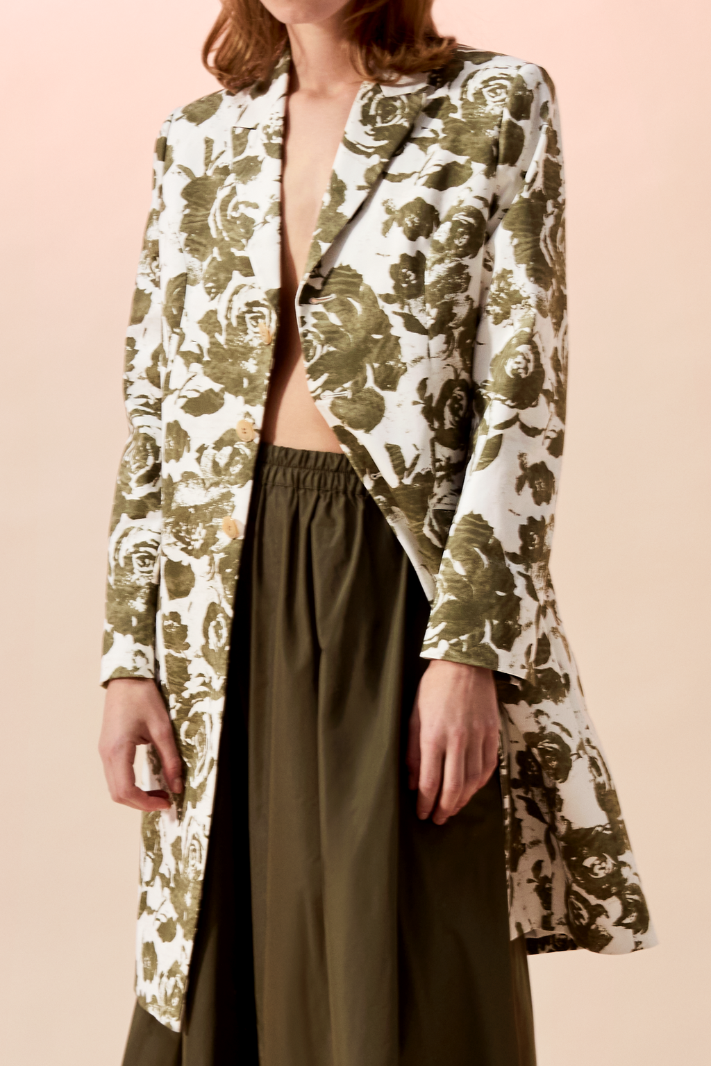 FLORAL PRINT COAT MARGO - COATS - SCAPA FASHION - SCAPA OFFICIAL
