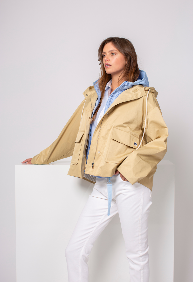 CROPPED JEANS MOUDA - WHITE/NAVY/LIGHT BLUE/LIGHT PINK/SAND