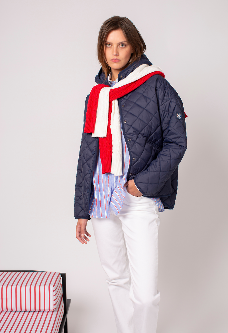 COTTON TROUSER JEANS  RENEE - TROUSERS - SCAPA FASHION - SCAPA OFFICIAL