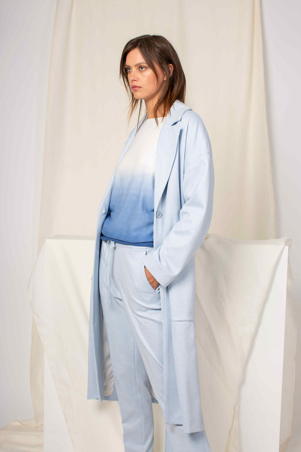 HAND BRUSHED PULL ELINE - PULLS - SCAPA FASHION - SCAPA OFFICIAL