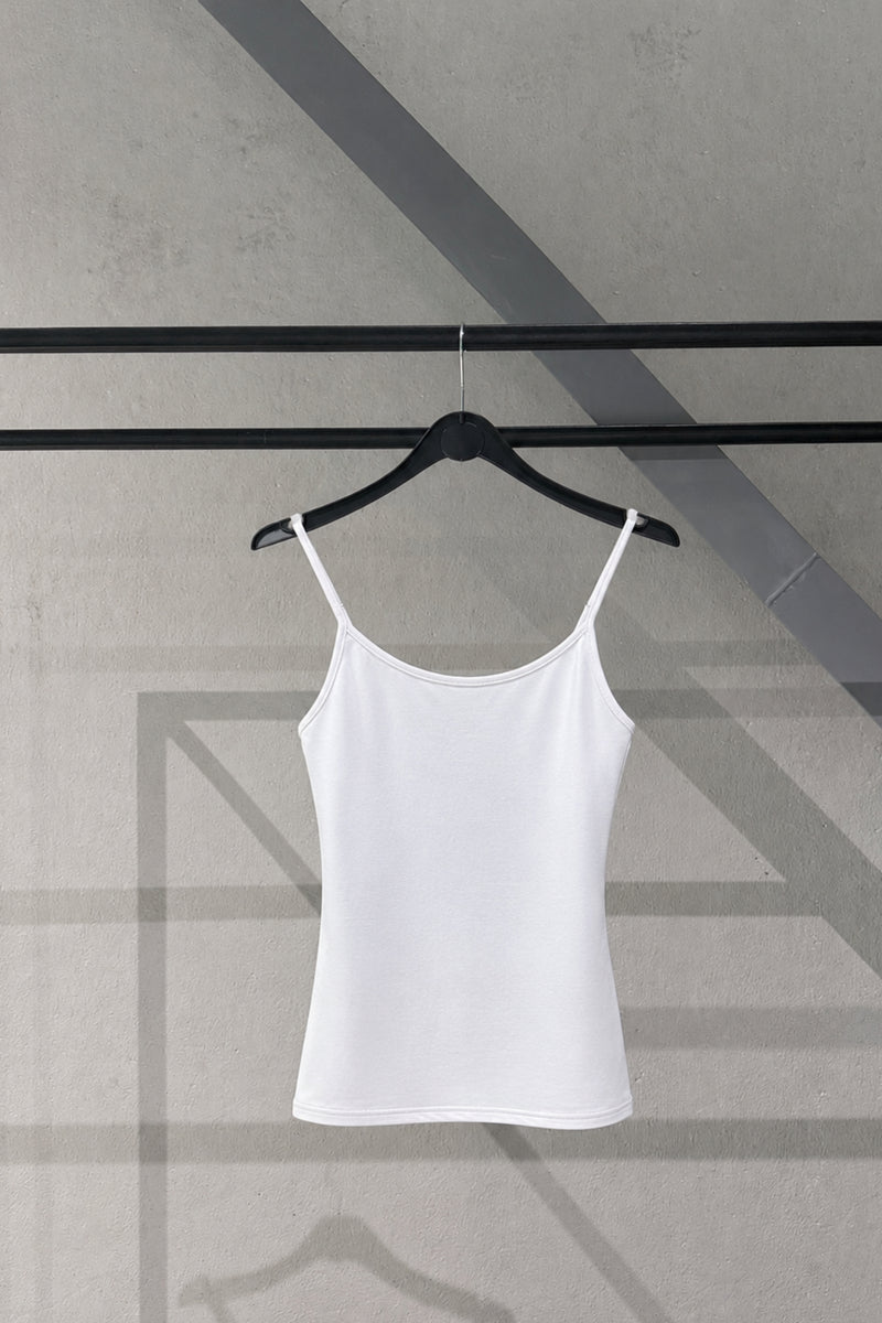COTTON SHIRT ANJA - WHITE/BLACK