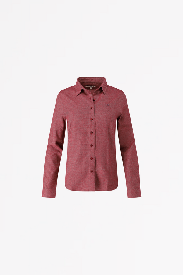 COTTON FLANNEL SHIRT ISPER LONG SLEEVES - SHIRTS - SCAPA FASHION - SCAPA OFFICIAL