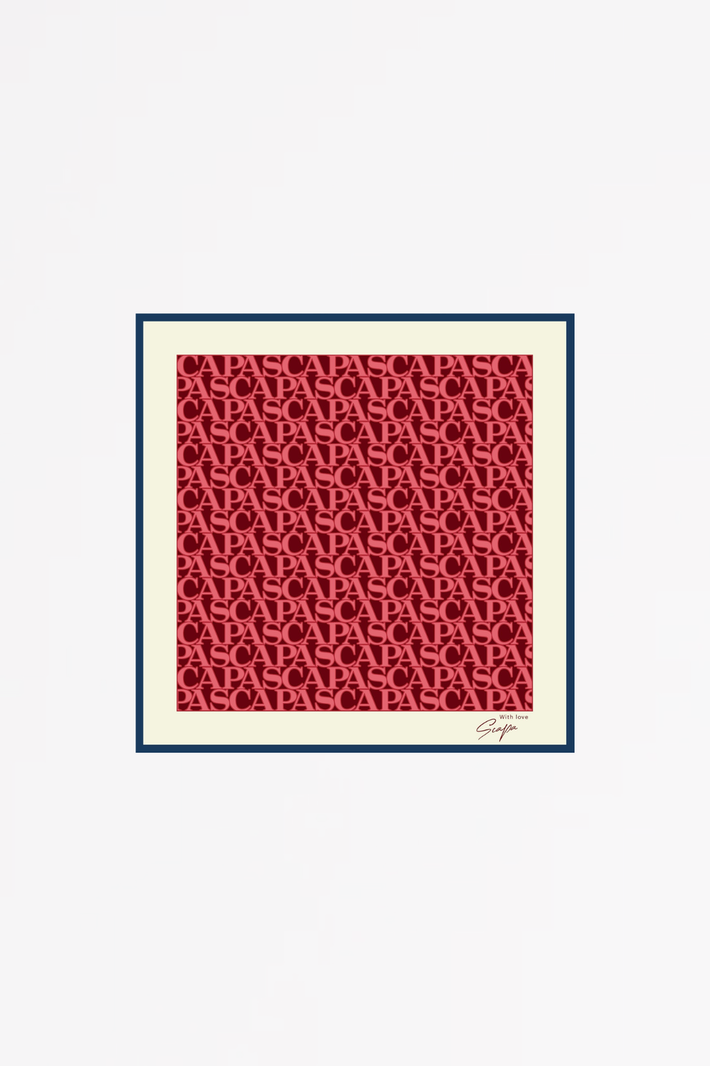 SHAWL - LOVE - SCAPA - COTTON