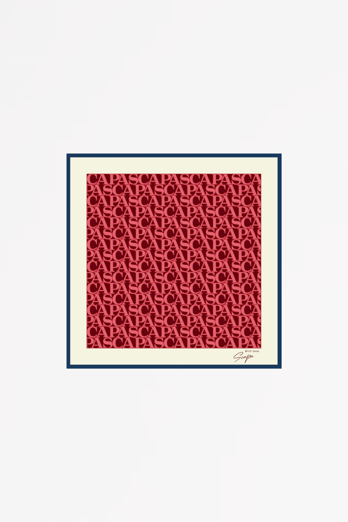 SHAWL - LOVE - SCAPA - COTTON