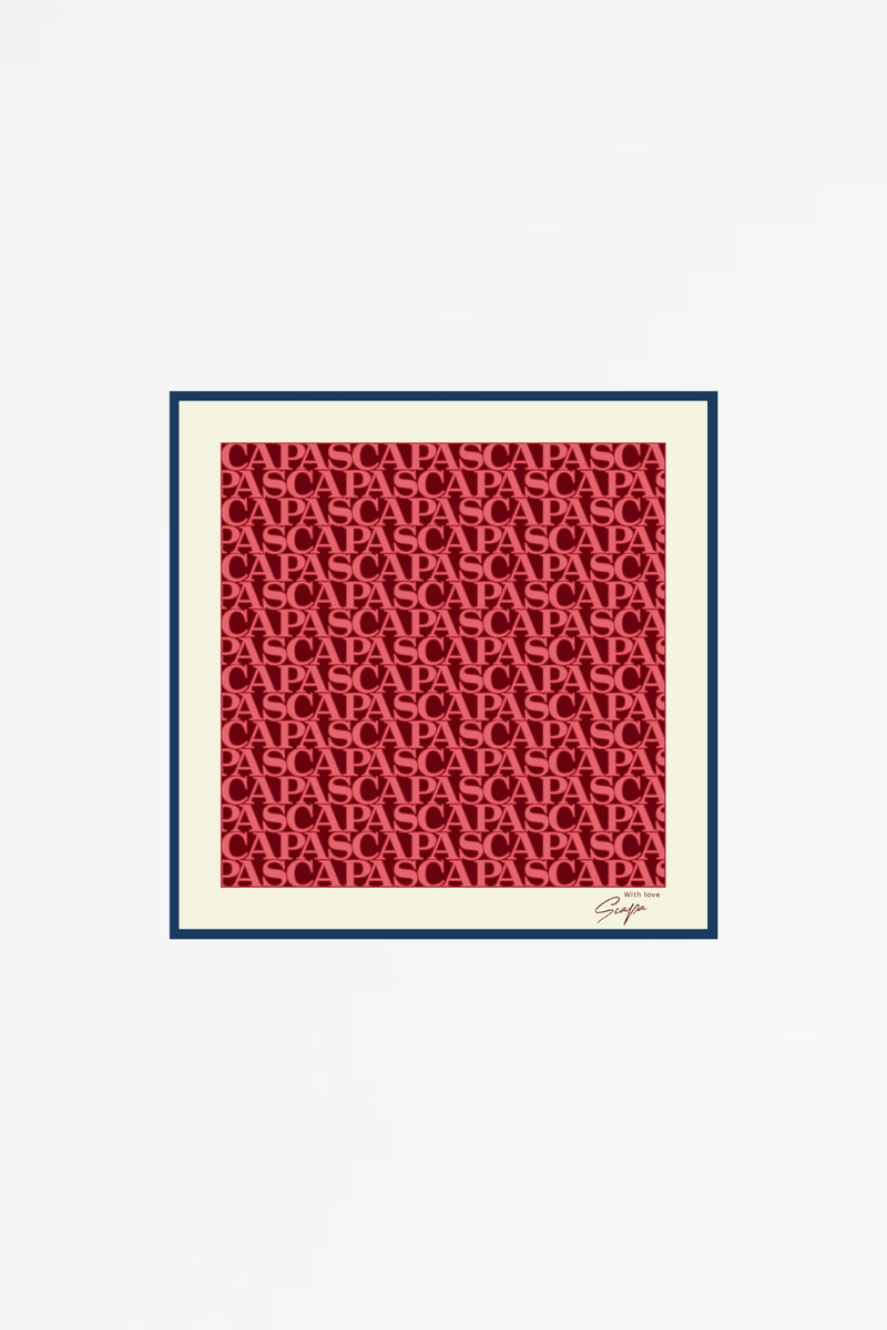 SHAWL - LOVE - SCAPA - COTTON