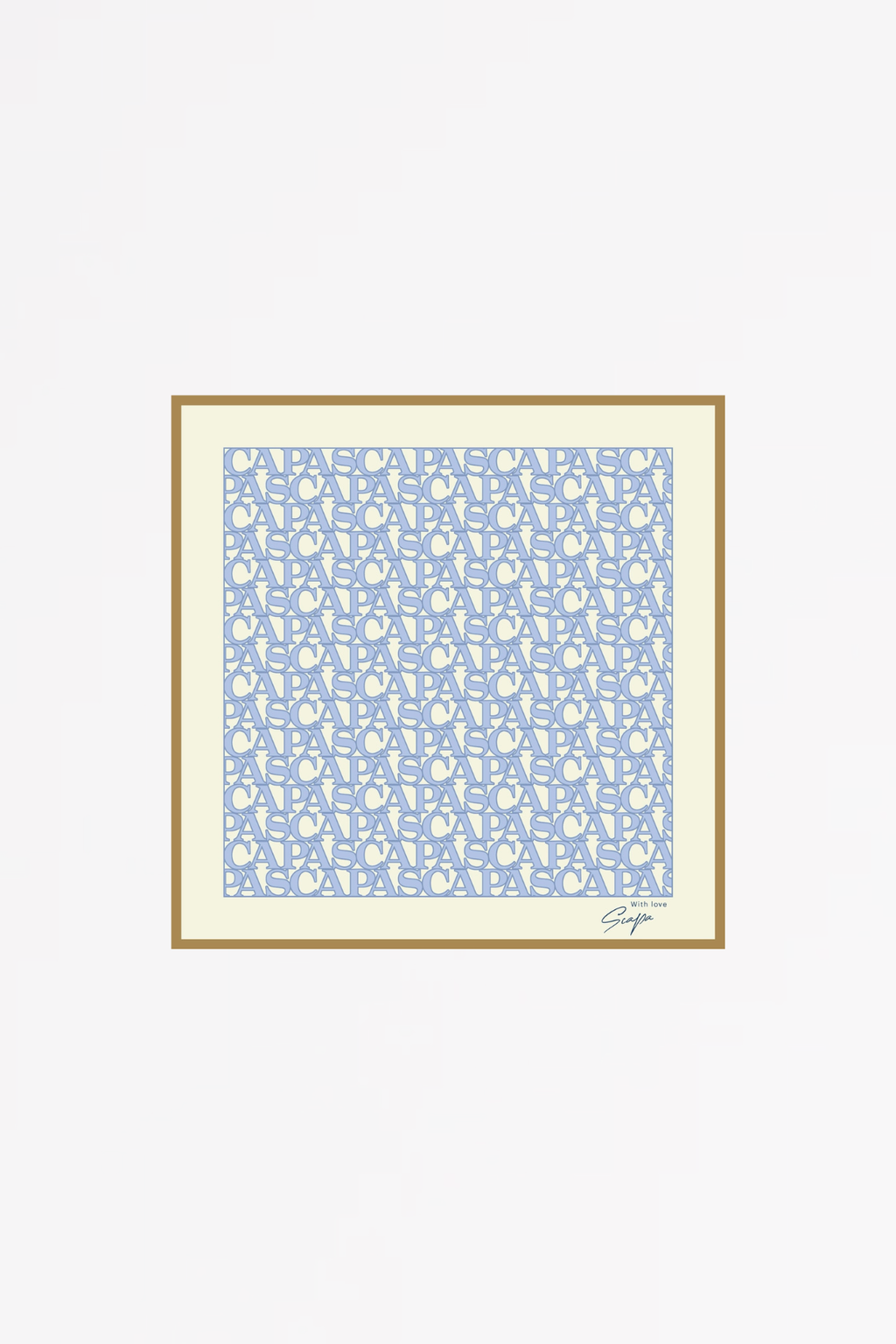 SHAWL - LOVE - SCAPA - COTTON 