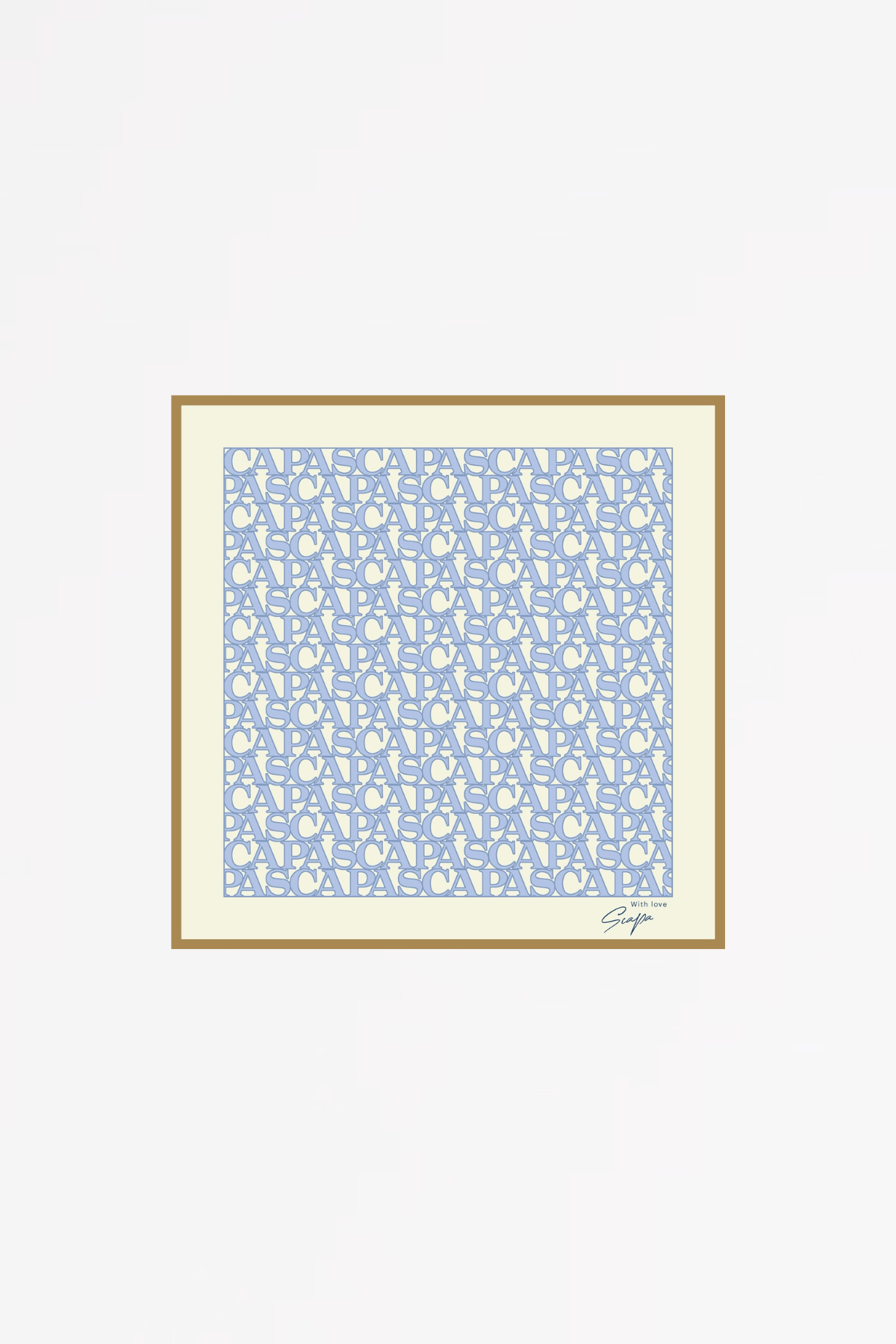 SHAWL - LOVE - SCAPA - COTTON 
