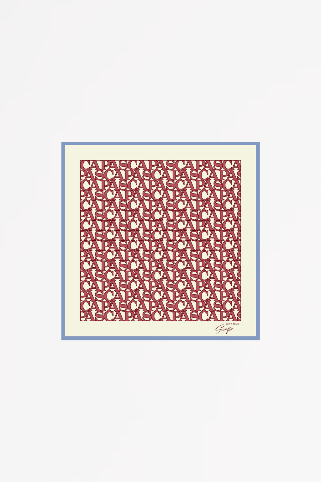SHAWL - LOVE - SCAPA - COTTON 