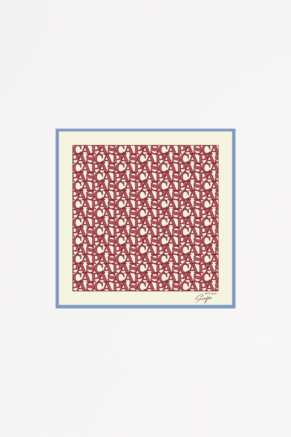 SHAWL - LOVE - SCAPA - COTTON 