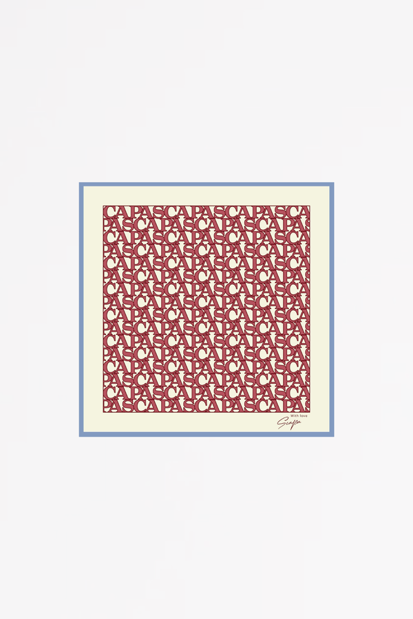 SHAWL - LOVE - SCAPA - COTTON 