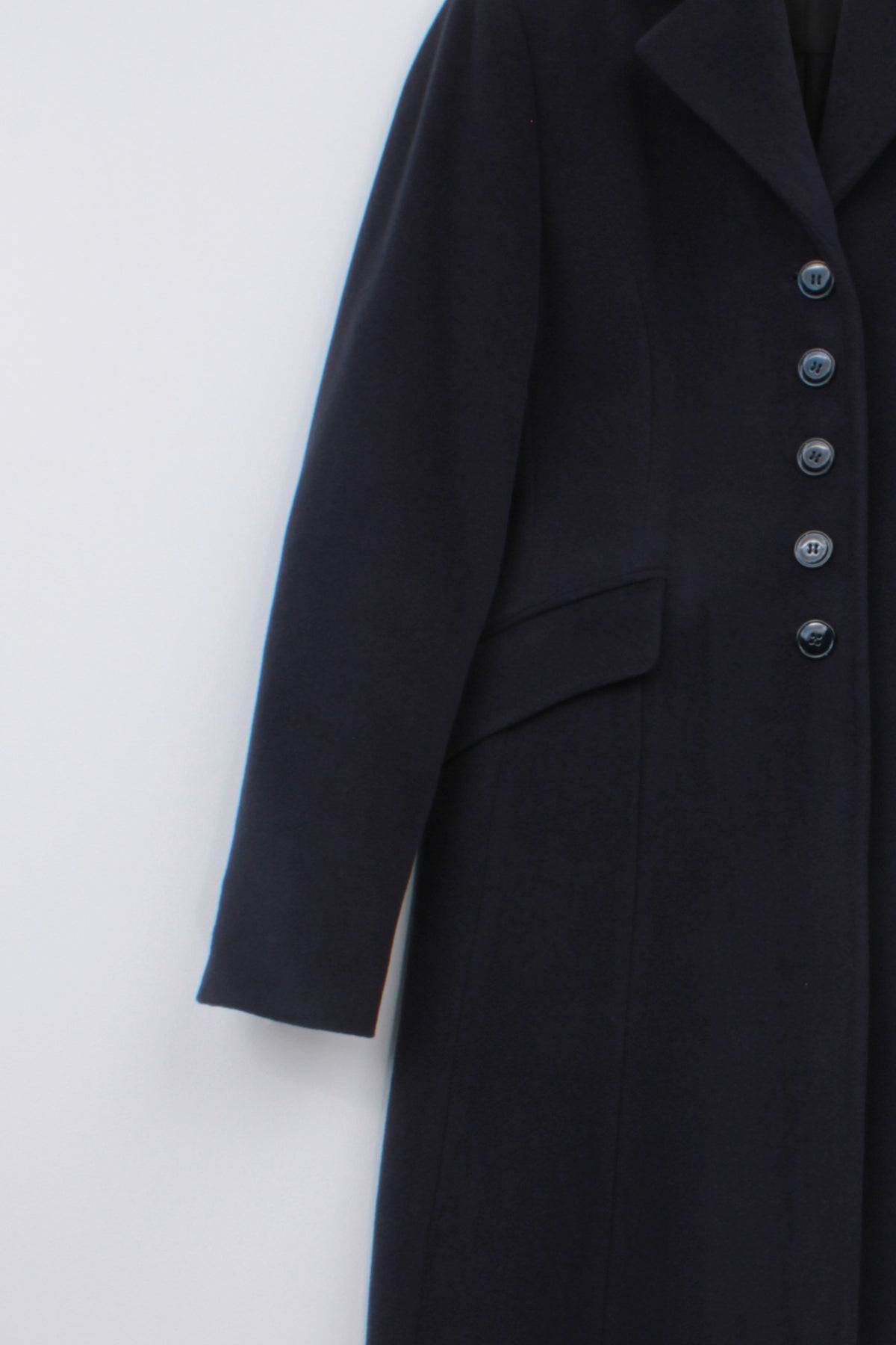 VIRGIN WOOL SINGLE-BREASTED COAT CHARLOTTE BIS - COATS - SCAPA FASHION - SCAPA OFFICIAL