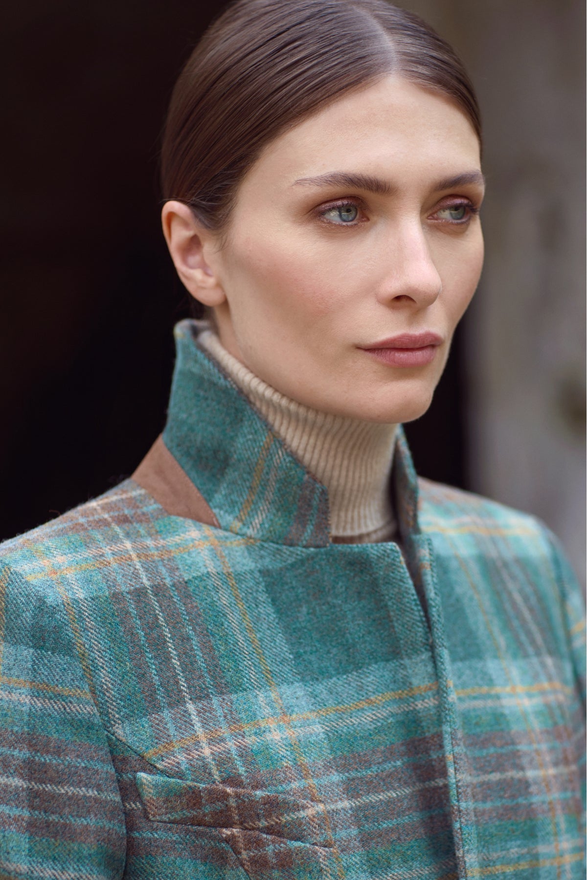YORKSHIRE WOOL PLAID JACKET HAYWORTH - JACKETS - SCAPA FASHION - SCAPA OFFICIAL
