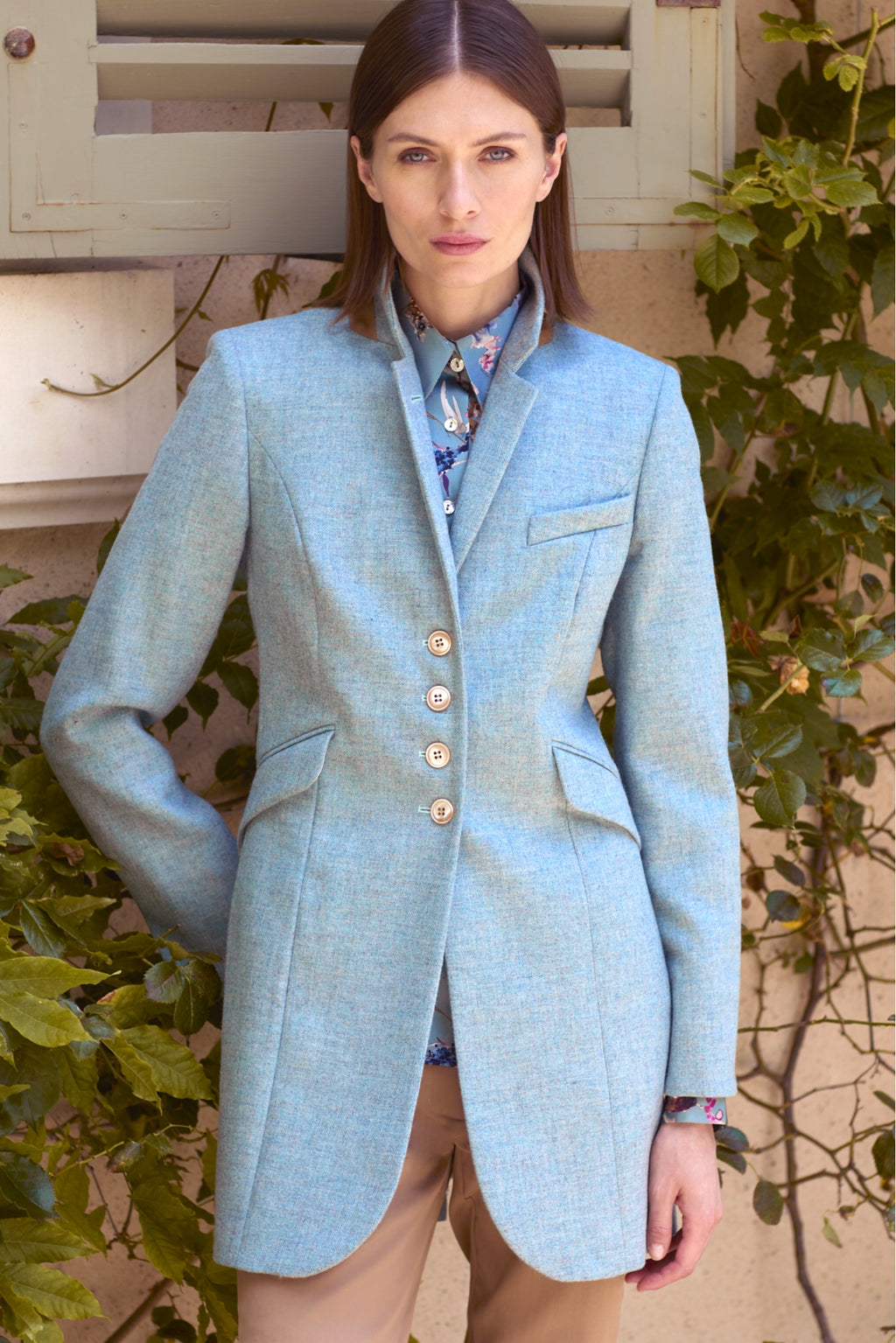 SHETLAND WOOL JACKET HALIFAX - JACKETS - SCAPA FASHION - SCAPA OFFICIAL