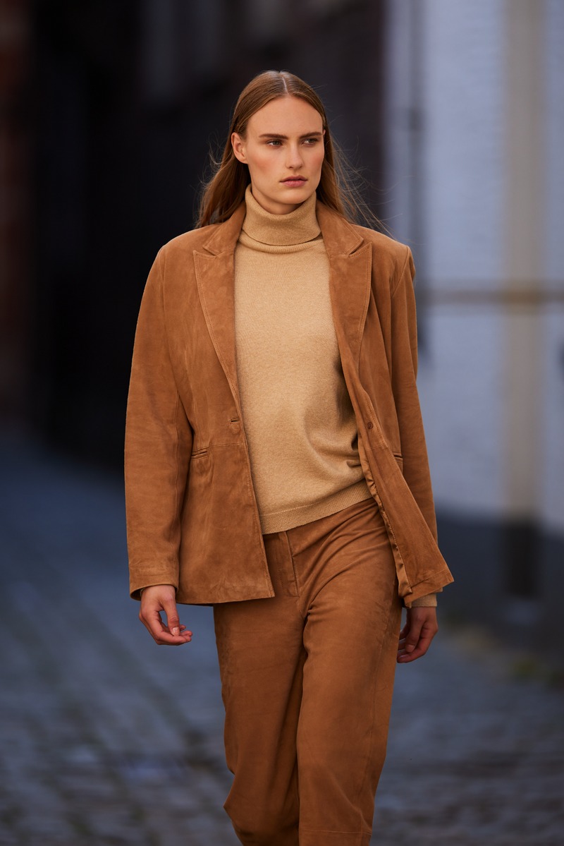 SUEDE JACKET ALICE SCAPA OFFICIAL JACKETS