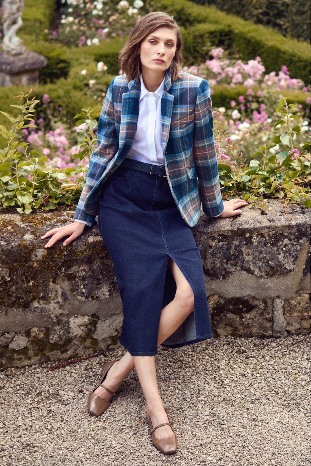 NEW WOOL PLAID JACKET HAYWORTH - JACKETS - SCAPA FASHION - SCAPA OFFICIAL