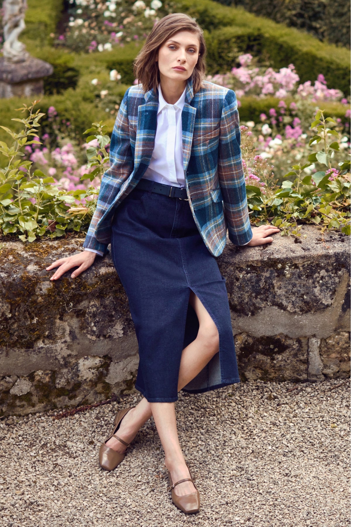 NEW WOOL PLAID JACKET HAYWORTH - JACKETS - SCAPA FASHION - SCAPA OFFICIAL