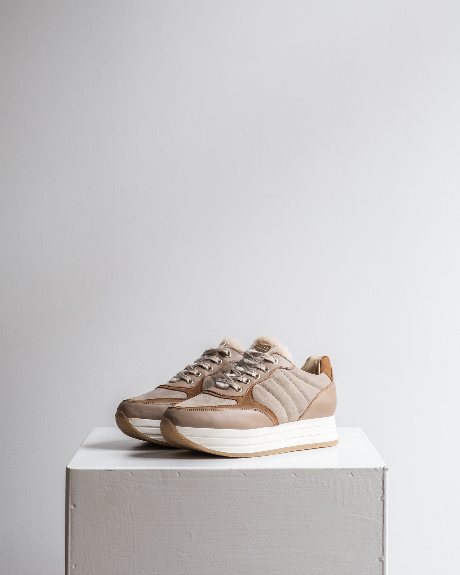 LEATHER SUEDE SNEAKERS | SCAPA OFFICIAL | SHOES