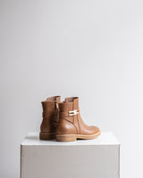 LEATHER BUCKLE ANKLE BOOTS - SHOES - SCAPA FASHION - SCAPA OFFICIAL