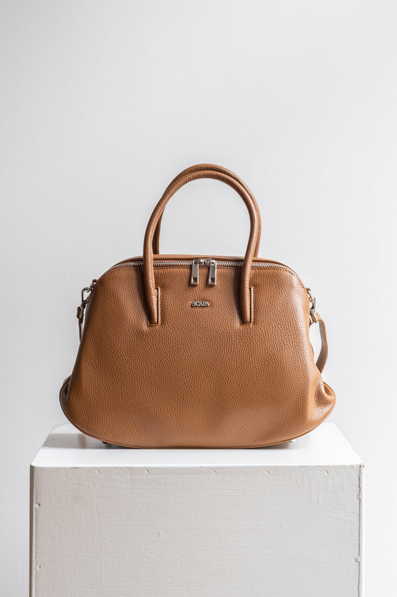 LEATHER HANDBAG - BAGS - SCAPA FASHION - SCAPA OFFICIAL