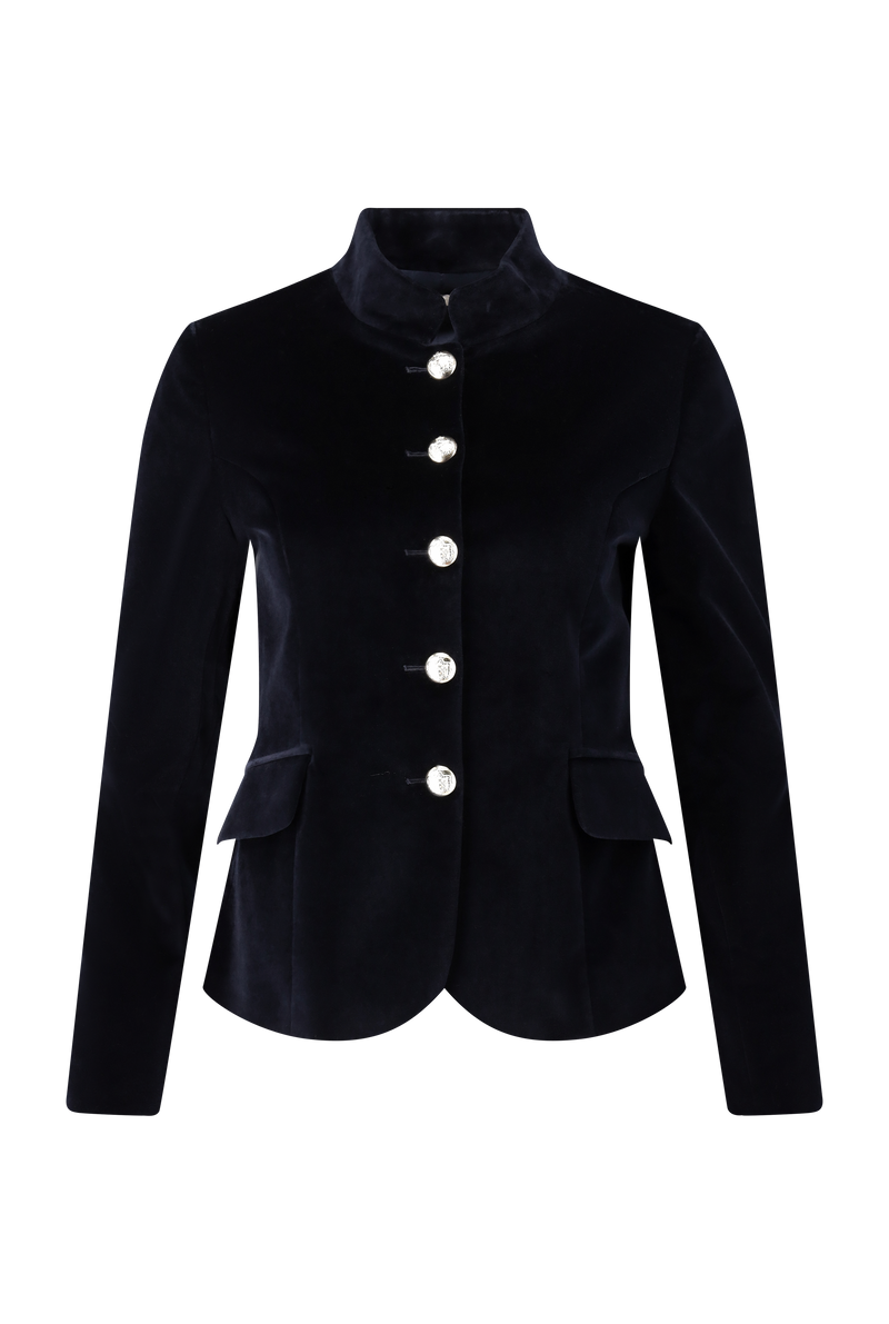 COTTON VELVET JACKET DAKOTA - JACKETS - SCAPA FASHION - SCAPA OFFICIAL