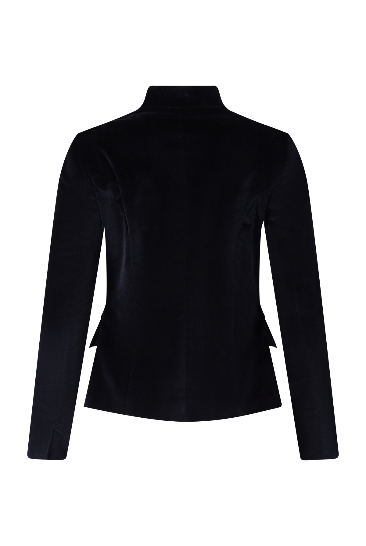COTTON VELVET JACKET DAKOTA - DARK NAVY - JACKETS - SCAPA FASHION - SCAPA OFFICIAL