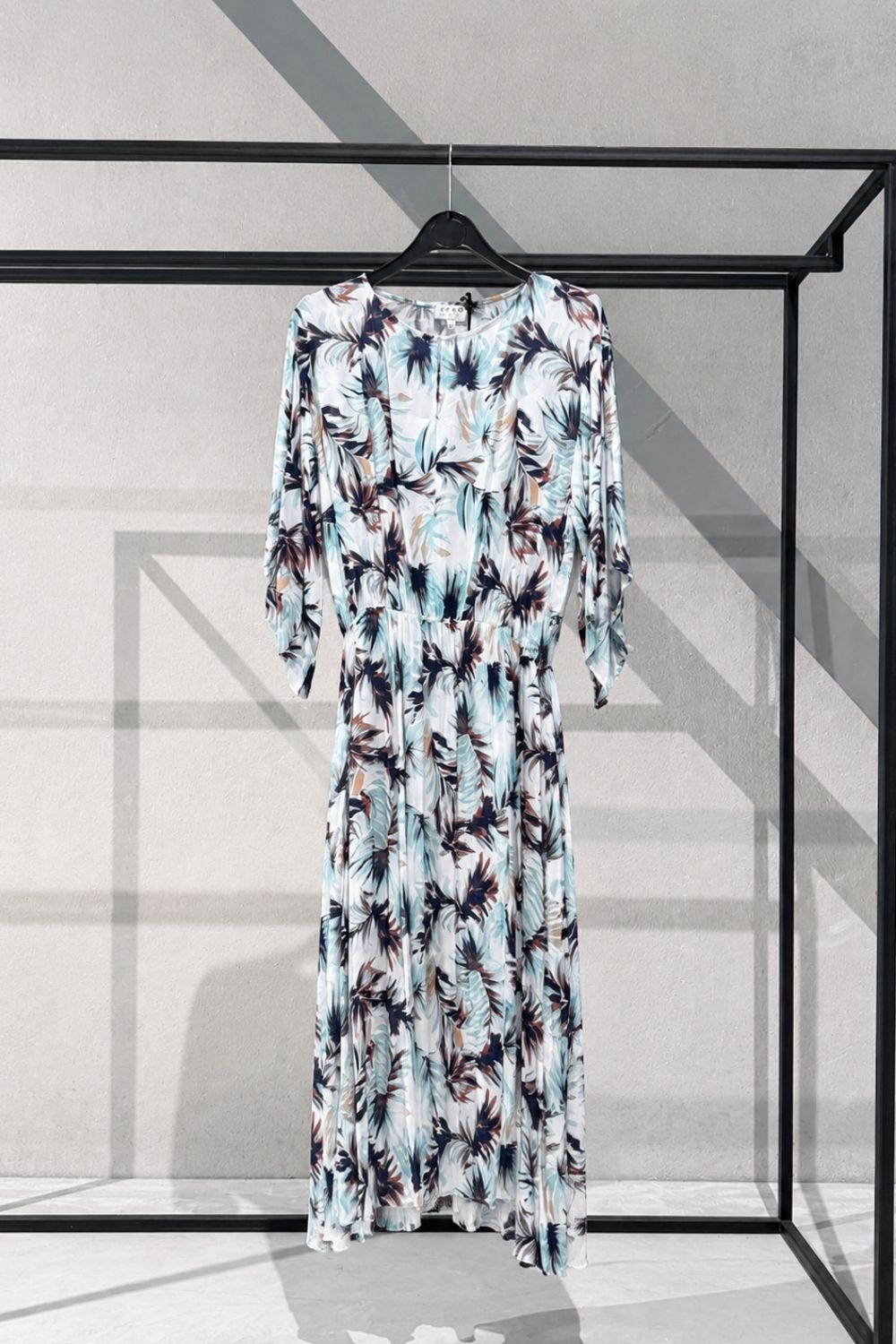 DRESS  ANNIE - MULTICOLOR PRINT ORANGE