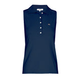 COTTON SLEEVELESS POLO SHIRT GINGER - SHIRTS - SCAPA FASHION - SCAPA OFFICIAL