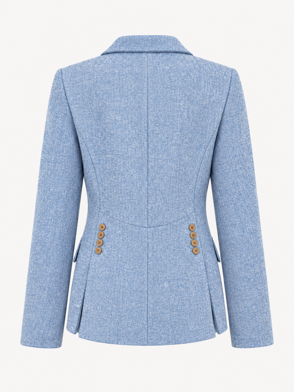 VIRGIN WOOL JACKET HAYWORTH - SKY