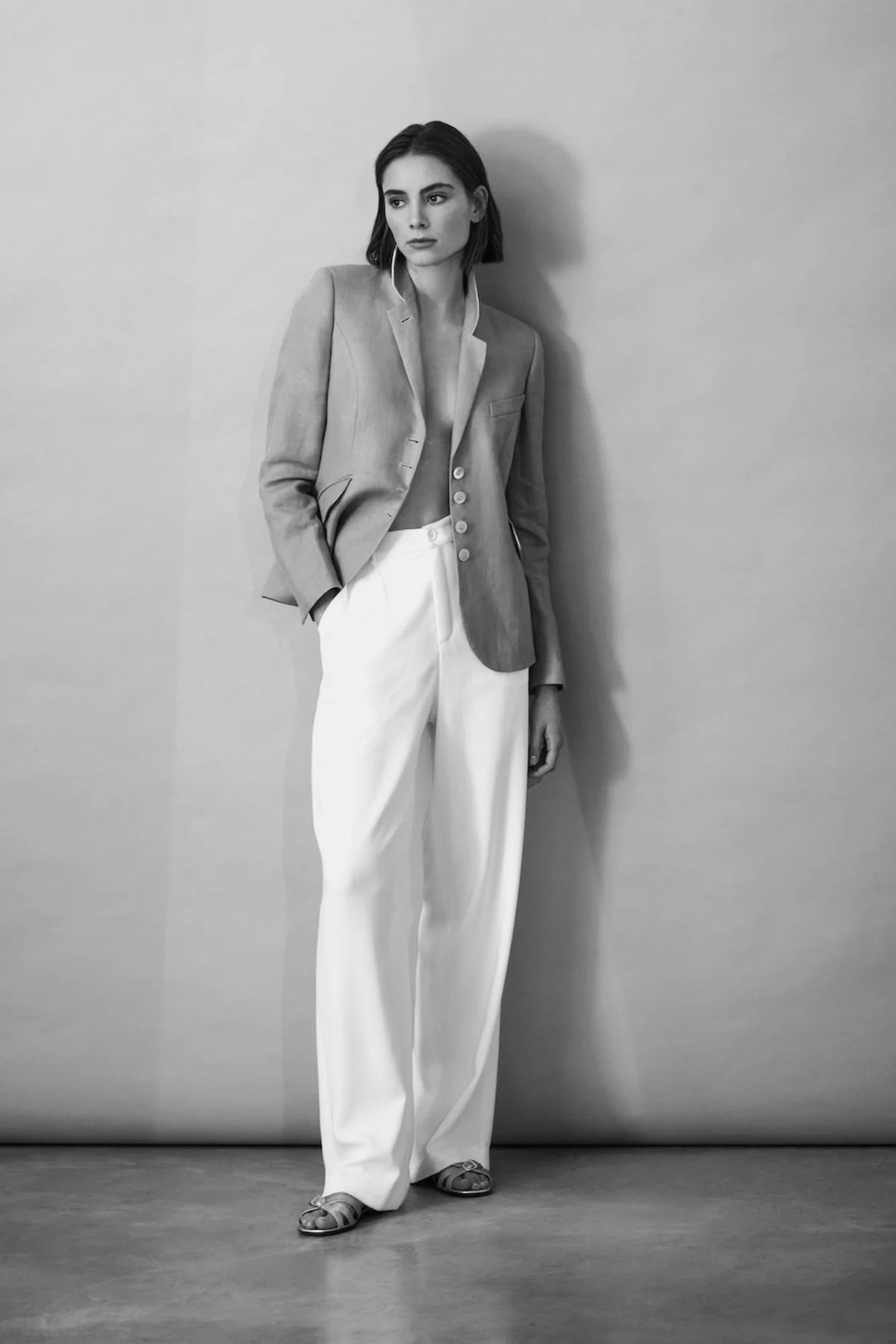 ITALIAN LINEN JACKET HAYWORTH - ICONICS - SCAPA OFFICIAL