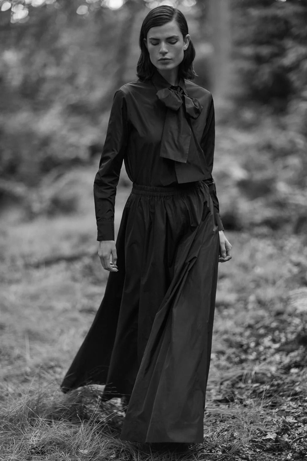 TAFFETA ODINA MAXI SKIRT - ICONICS - SCAPA OFFICIAL