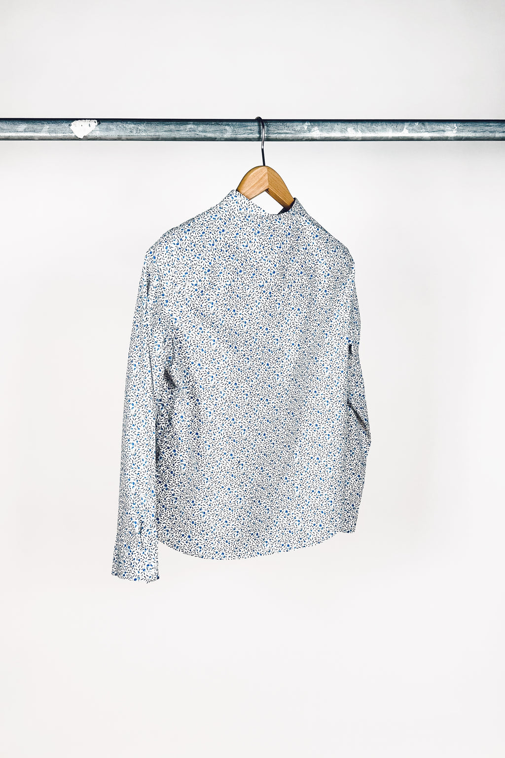 FLOWER PRINT COTTON SHIRT HELINA - SHIRTS - SCAPA FASHION - SCAPA OFFICIAL