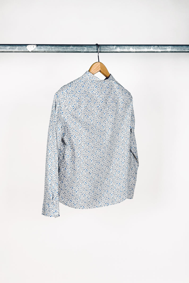 FLOWER PRINT COTTON SHIRT HELINA - SHIRTS - SCAPA FASHION - SCAPA OFFICIAL