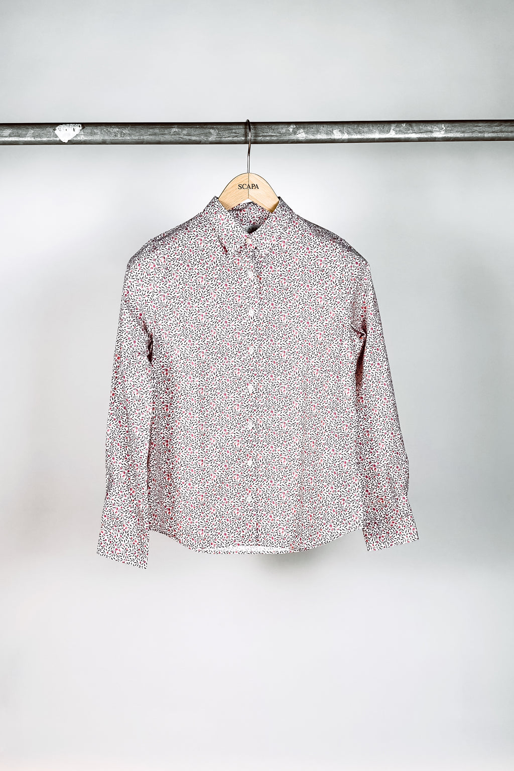 FLOWER PRINT COTTON SHIRT HELINA - SHIRTS - SCAPA FASHION - SCAPA OFFICIAL