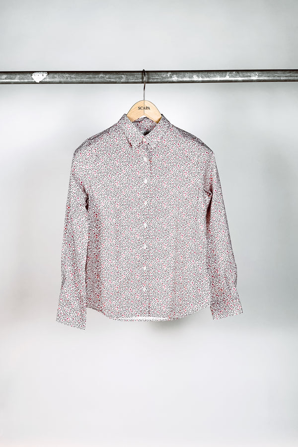 FLOWER PRINT COTTON SHIRT HELINA - SHIRTS - SCAPA FASHION - SCAPA OFFICIAL