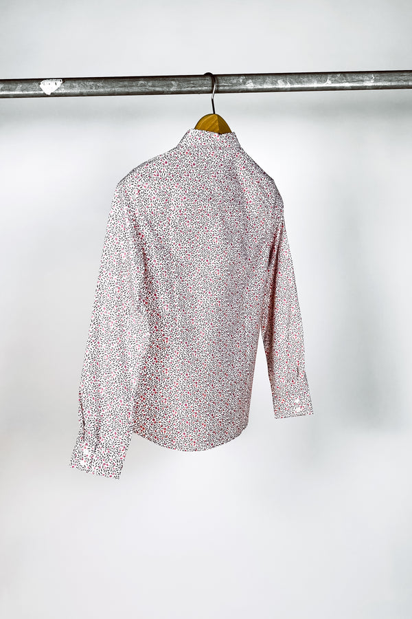 FLOWER PRINT COTTON SHIRT HELINA