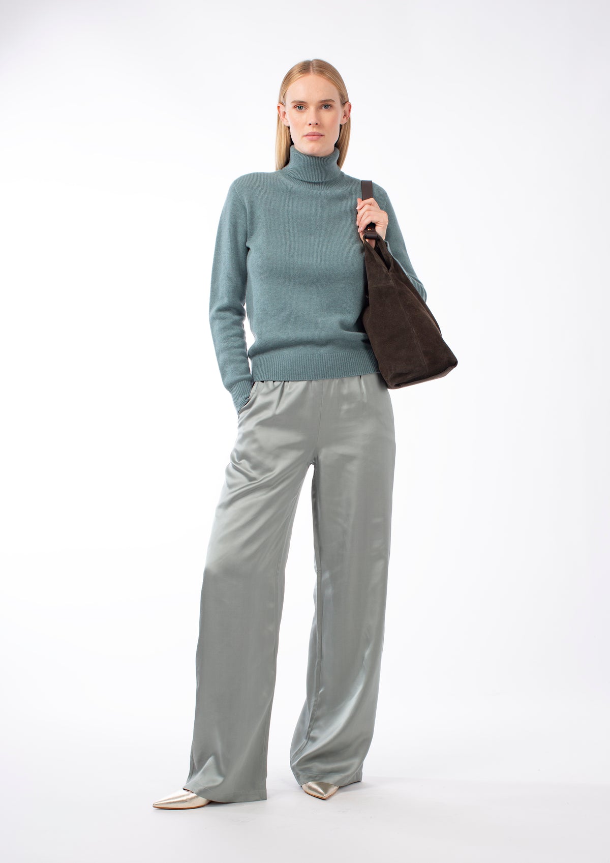 CASHMERE TURTLENECK PULL SOUTH - PULLS - SCAPA FASHION - SCAPA OFFICIAL