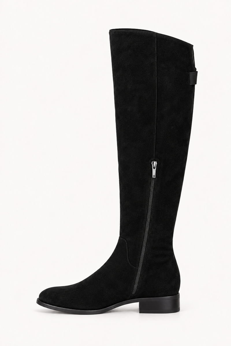 SUEDE BOOTS INGE - BLACK
