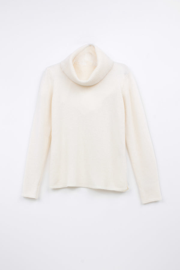 ROLLED TURTLENECK SWEATER ISIS