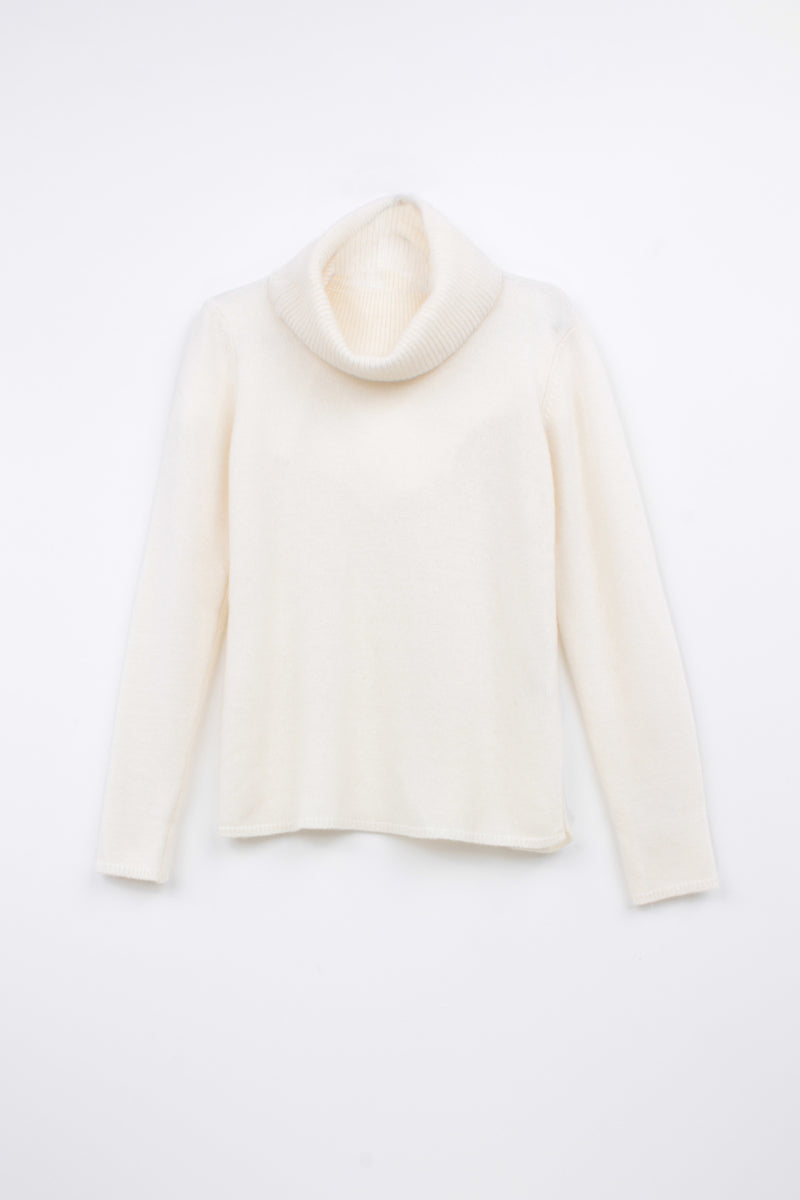 ROLLED TURTLENECK SWEATER ISIS