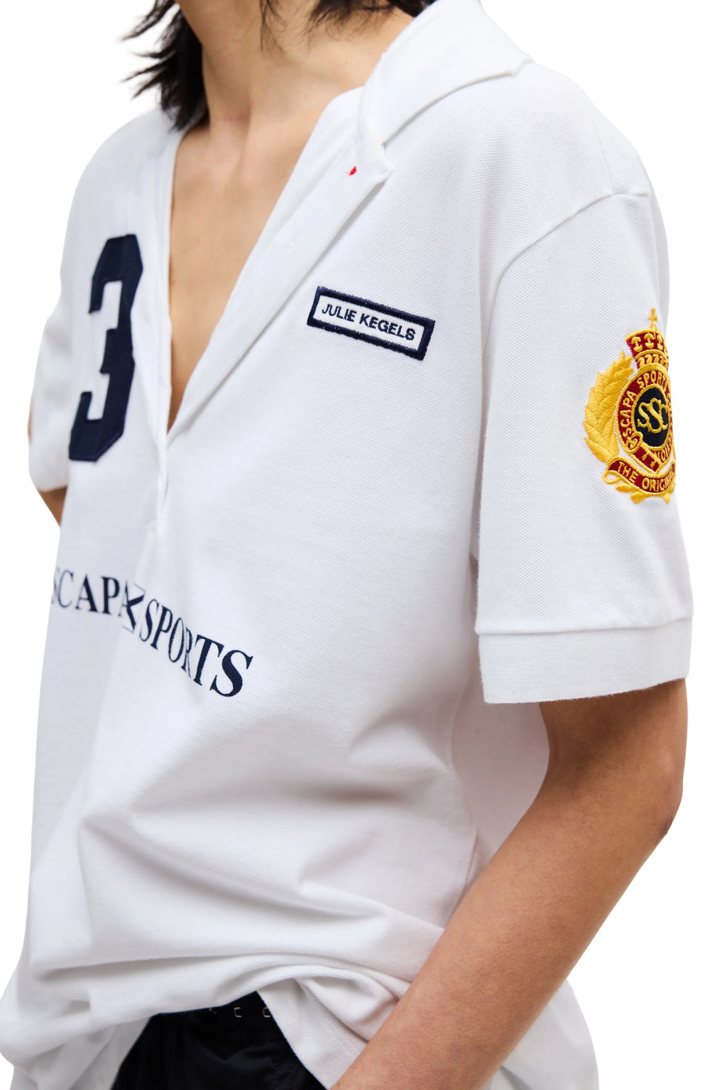 JULIE KEGELS x SCAPA SPORTS POLO - SHIRTS - SCAPA FASHION - SCAPA OFFICIAL