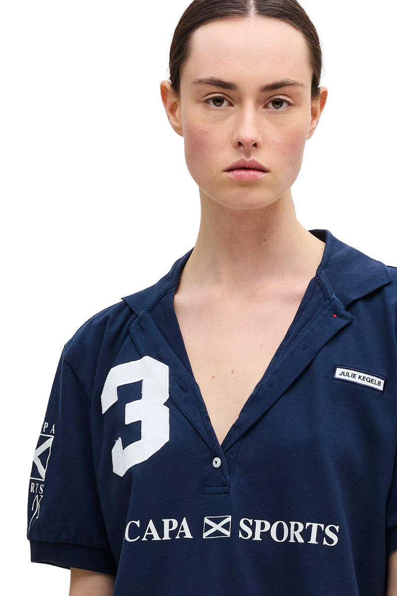 JULIE KEGELS x SCAPA SPORTS POLO - SHIRTS - SCAPA FASHION - SCAPA OFFICIAL
