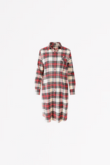 ISPHAR - SHIRT DRESS - SCAPA SPORTS - COTTON - LONG SLEEVES 