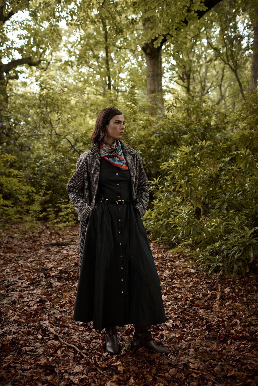 TAFFETA DRESS IRIS - DRESSES - SCAPA FASHION - SCAPA OFFICIAL