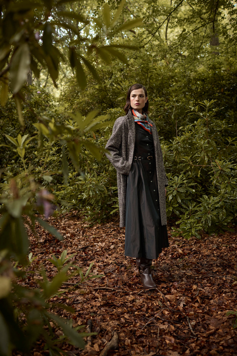 TAFFETA DRESS IRIS - DRESSES - SCAPA FASHION - SCAPA OFFICIAL