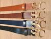 LEATHER BELT WITH SCAPA LOGO