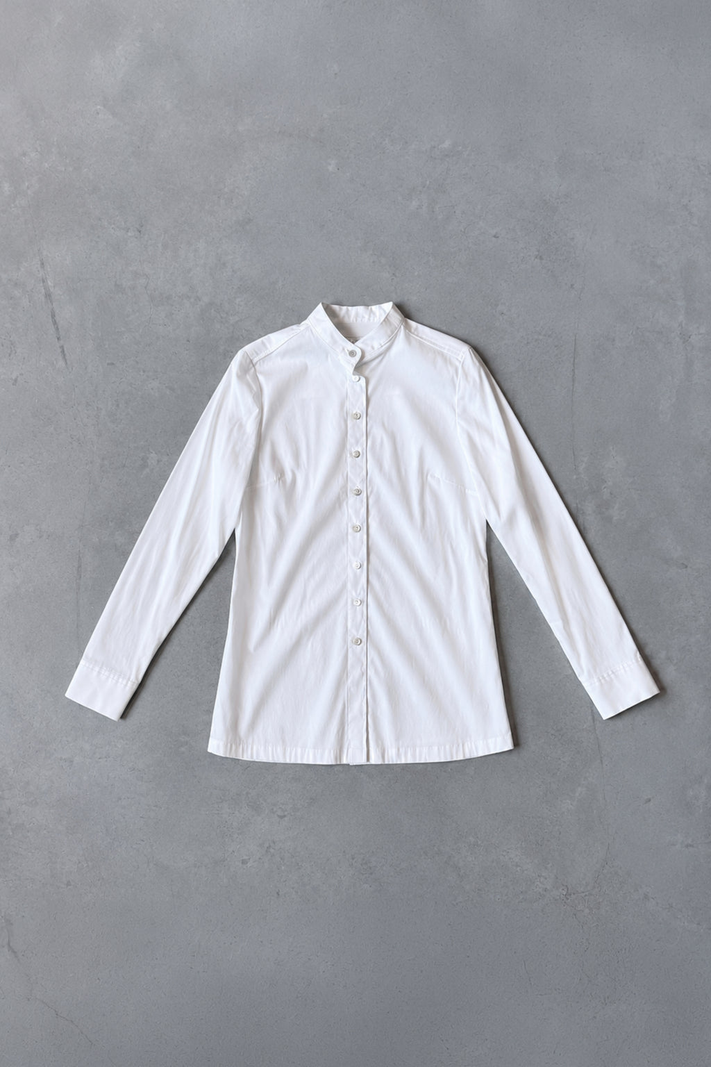 COTTON MIX SHIRT LIKETTE- WHITE