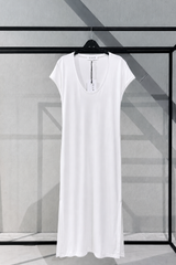 DRESS MORI - NAVY/OFF WHITE/DENIM BLUE