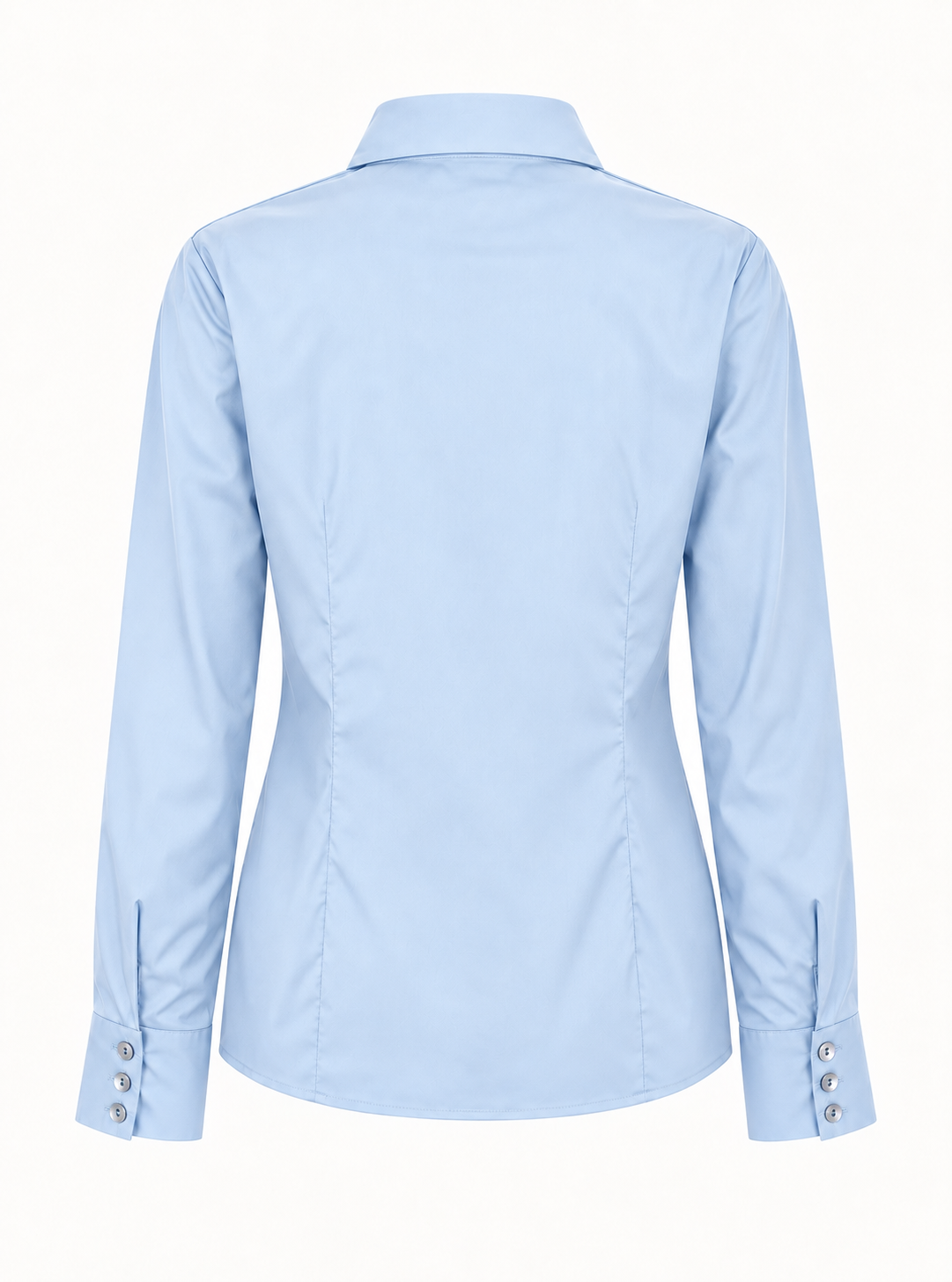COTTON SHIRT NATALIA - WHITE/YELLOW/LIGHT BLUE