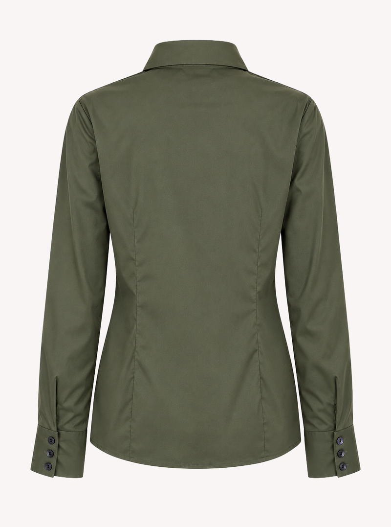 SHIRT NATALIA - DK. KHAKI