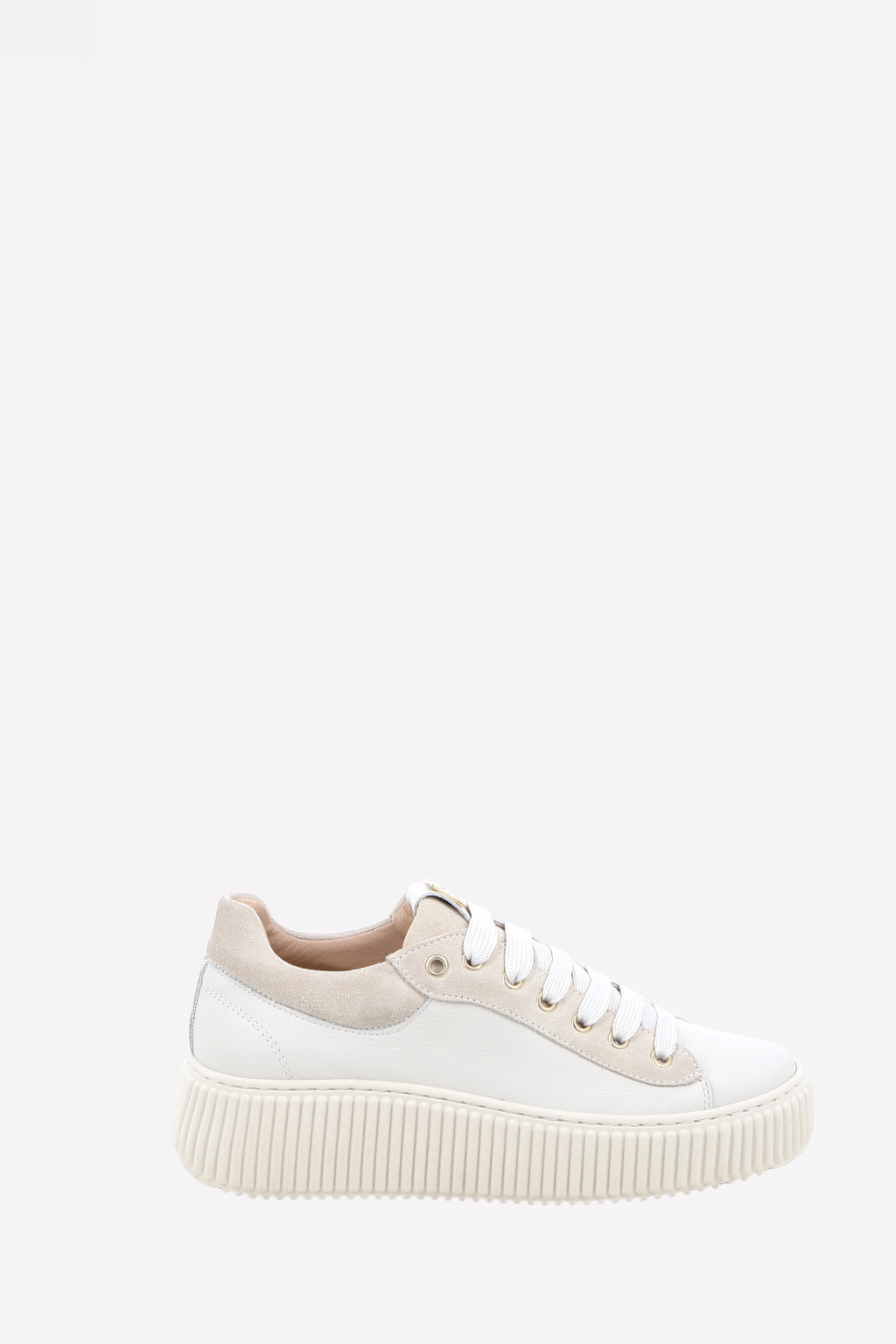SNEAKER MIXED LEATHER AND SOFT SUEDE - SHOES - SCAPA FASHION - SCAPA OFFICIAL